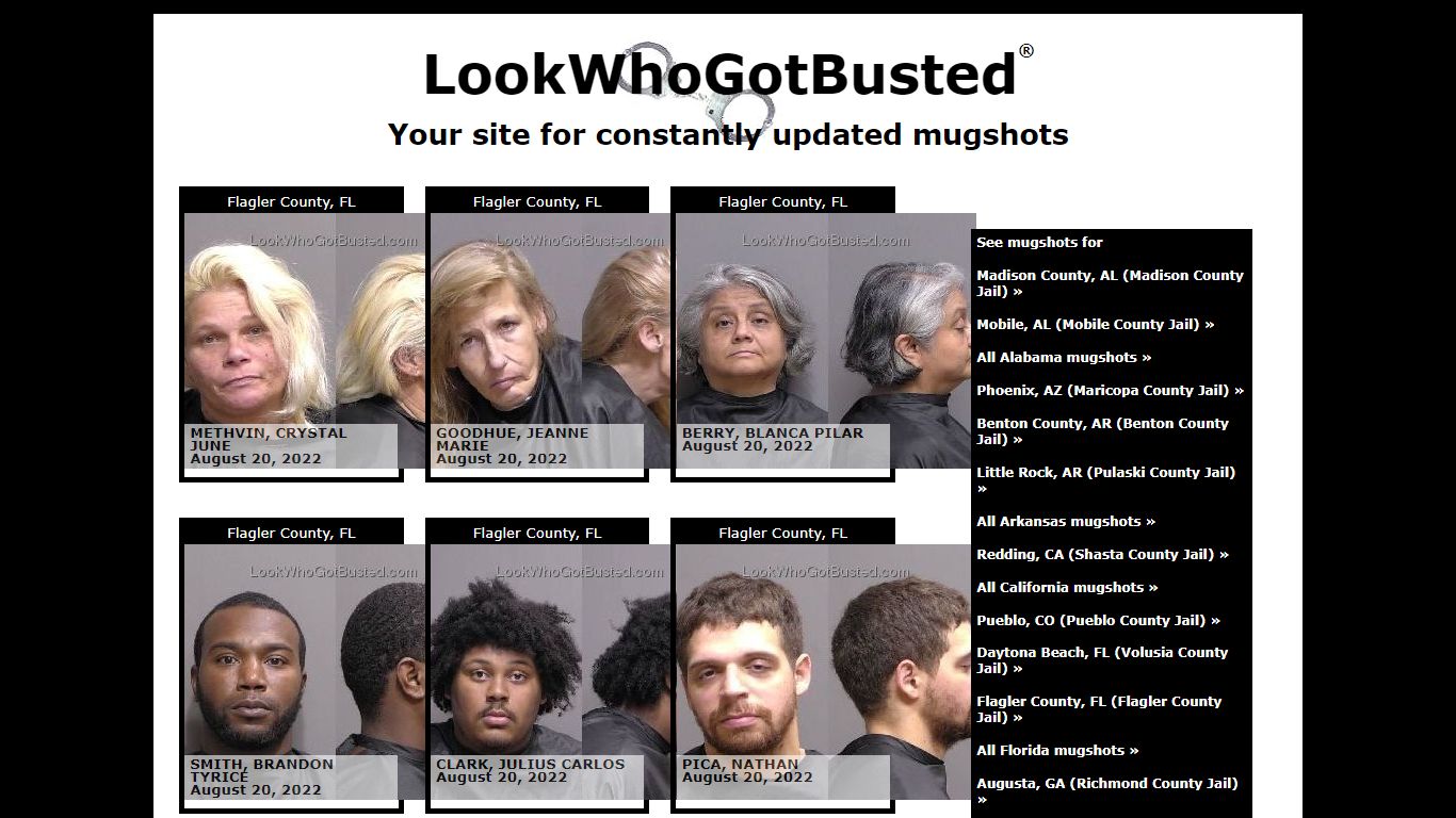 LookWhoGotBusted.com